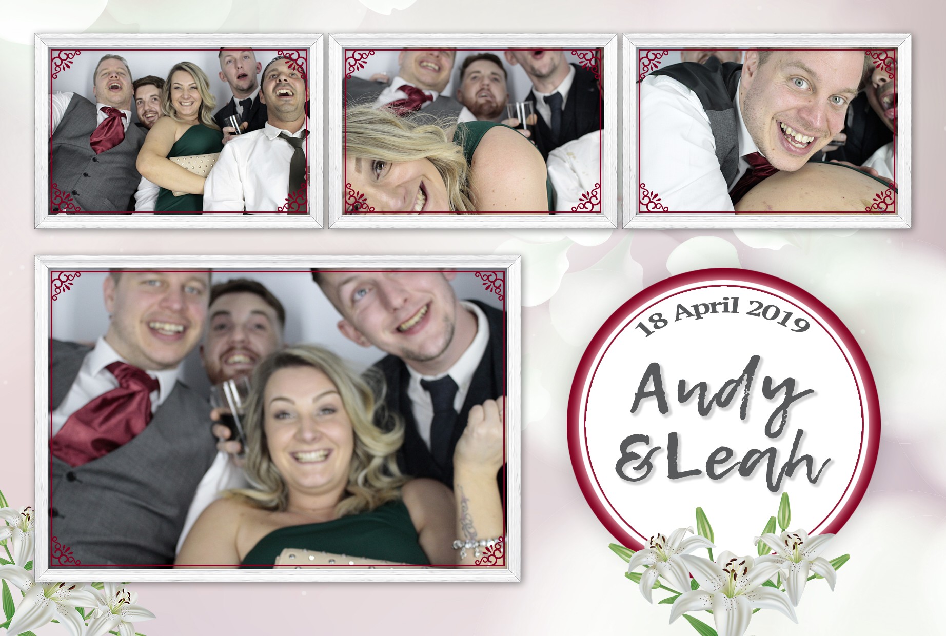 Andy & Leah's Wedding | View more photos from the event at gallery.myphotoboothexperience.co.uk/u/MyPhotoBoothExperienceLtd/Andy-Leahs-Wedding